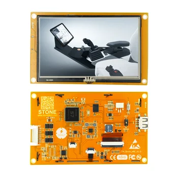 4.3 colių su lietimui HMI Grafinis LCD Ekranas Modulis Parama ESP32 MCU/Raspberry Pi