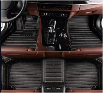 Aukštos kokybės! Custom specia automobilio grindų kilimėliai Ford Kuga 2018-2013 patvarus, atsparus vandeniui automobilių kilimų Kuga 2017,Nemokamas pristatymas