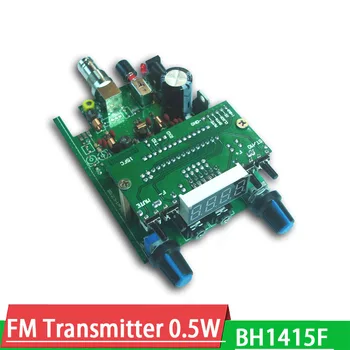 BH1415F FM siųstuvas 0,5 W Skaitmeninis LED ekranas, FM stereo siųstuvas DSP PLL Radijo Stočių Imtuvas + K9 Antena