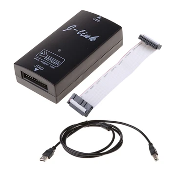 Emuliatorius Derintuvas JLink USB 20 Pin JTAG AMR Programuotojas Didelės Spartos Emuliatorius 3.3 V 20MHz Downloader Adapteris Valdyba