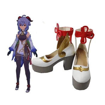 Genshin Poveikio cosplay GanYu mados aukštos kokybės batus atsitiktinis moterų anime ir animacinių filmų mergina aukšto kulno batai cos