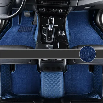 Geros kokybės kilimėlių! Custom specialių automobilių kilimėliai Audi S6 S8 2021 patvarus, atsparus vandeniui dukart sluoksnių kilimai S6 2020-2019