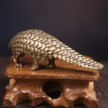 Gryno Vario Pangolin Figūrėlės Miniatiūros Senovinių Gyvūnų Statula Namų Puošybai