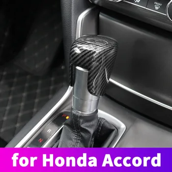 Honda Accord 10 2018 2019 pavarų galvos dekoratyvinis dangtelis pavarų galvos dangtis centrinio valdymo įrankių rinkinys modifikuotų dekoratyvinis automobilių reikmenys