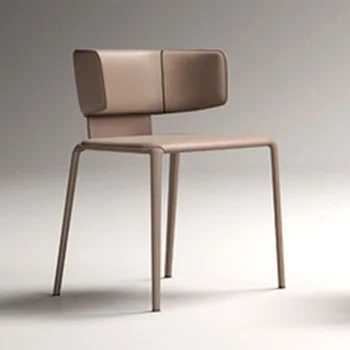 Prabangus Valgomasis Kėdė Šiaurės Modernus Salonas Salon Dizaino Kėdė, Ergonomiško Minimalistinio Meno Sillas De Comedor Hoom Baldai