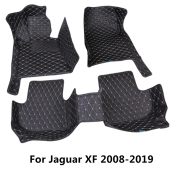 SJ VISI Oro Pasirinktinis Tilptų Automobilių Kilimėliai Priekyje & Galiniai FloorLiner Stiliaus Auto Dalys, Kilimų Kilimėlis Jaguar XF 2008 2009 2010-2019