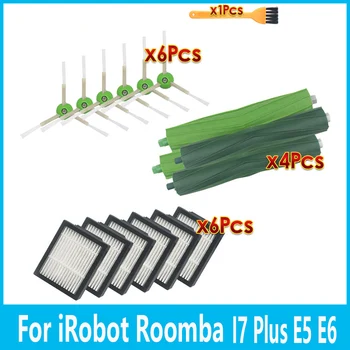 Už IRobot Roomba I7 Plius E5 E6 Pakeitimo Priedai Robotas Dulkių Siurblys Hepa Filtras Pagrindinis Brush Roll Platus Atsarginių Dalių